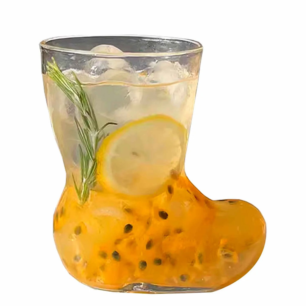 Boots Shape Drinking Glasses 380ml C8351