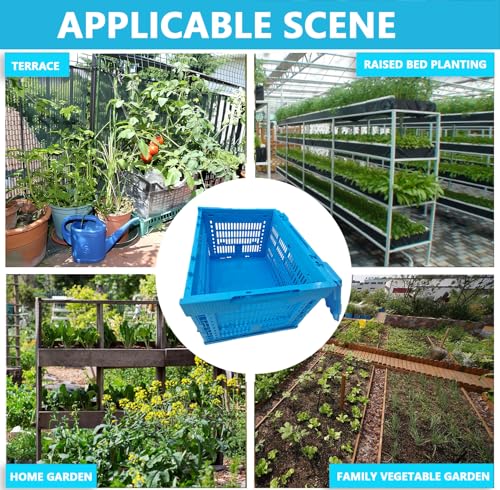 6 Gallon Foldable Compost Bin with Holes and Lids X6062