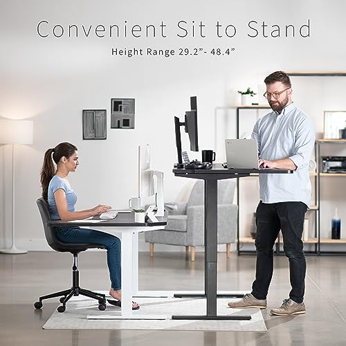 Electric Corner 58 x 35 in L-Shaped Standing Desk F556592