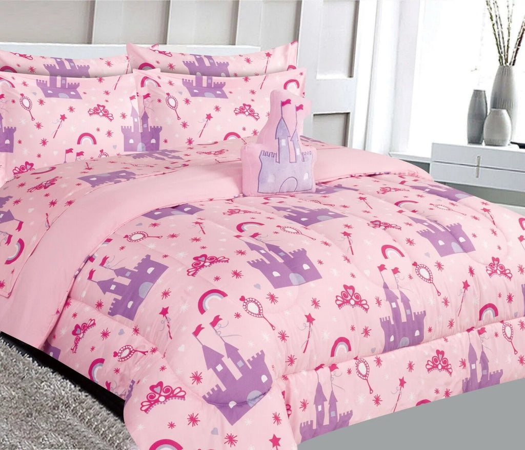 Full Size Comforter Set with Fitted Sheet and Pillow Sham G302351