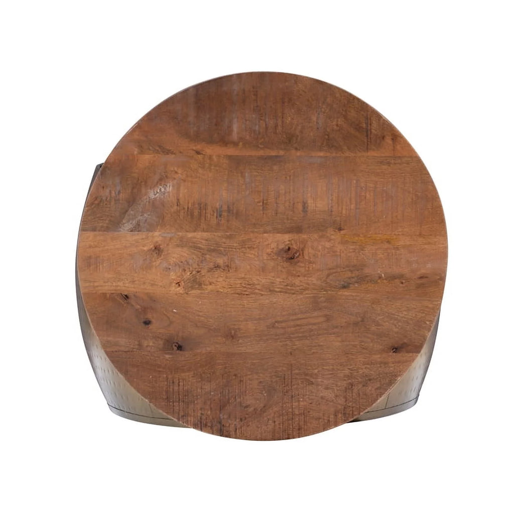 3-Piece Set with Metal Drum Table and 2 Drum Side Tables N6585