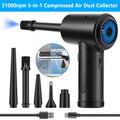5 in 1 Cordless Portable Electric Air Duster U543