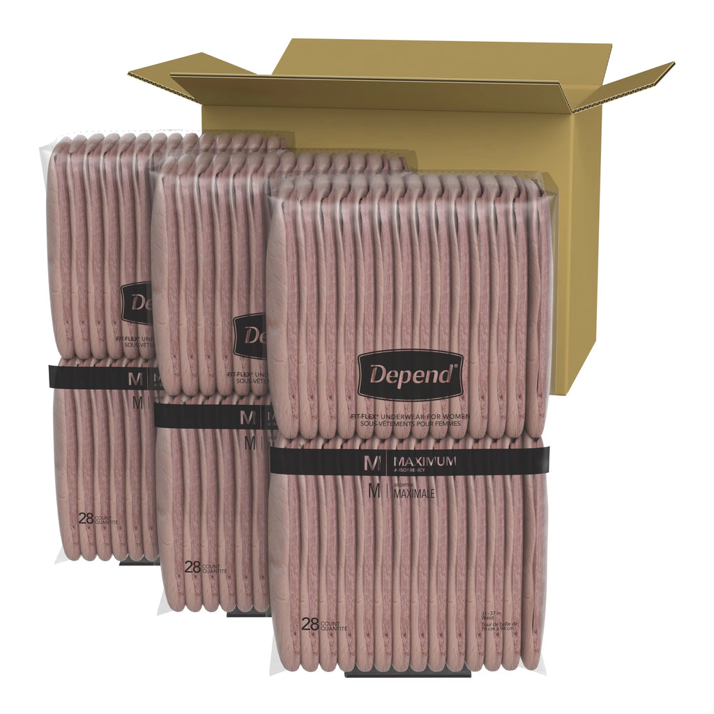 Incontinence Underwear for Women Maximum Absorbency M Blush 84 Count I7313