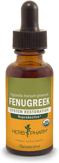 Organic Fenugreek Liquid Extract 1 Ounce V920