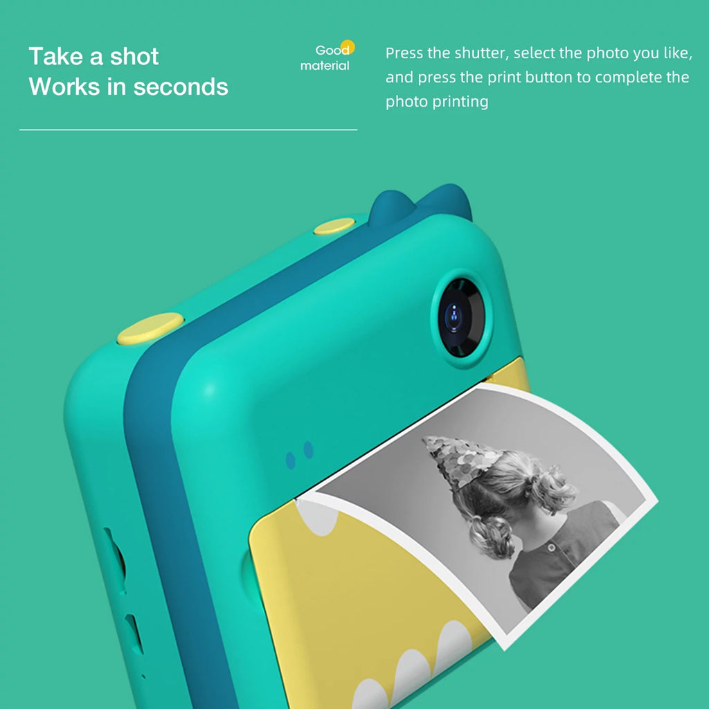 Kids Instant Camera 32GB 2.4 inch IPS Screen B644458