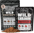 Organic Mushroom Cacao Mix 8oz & Mushroom Blend 4oz Bundle E3599