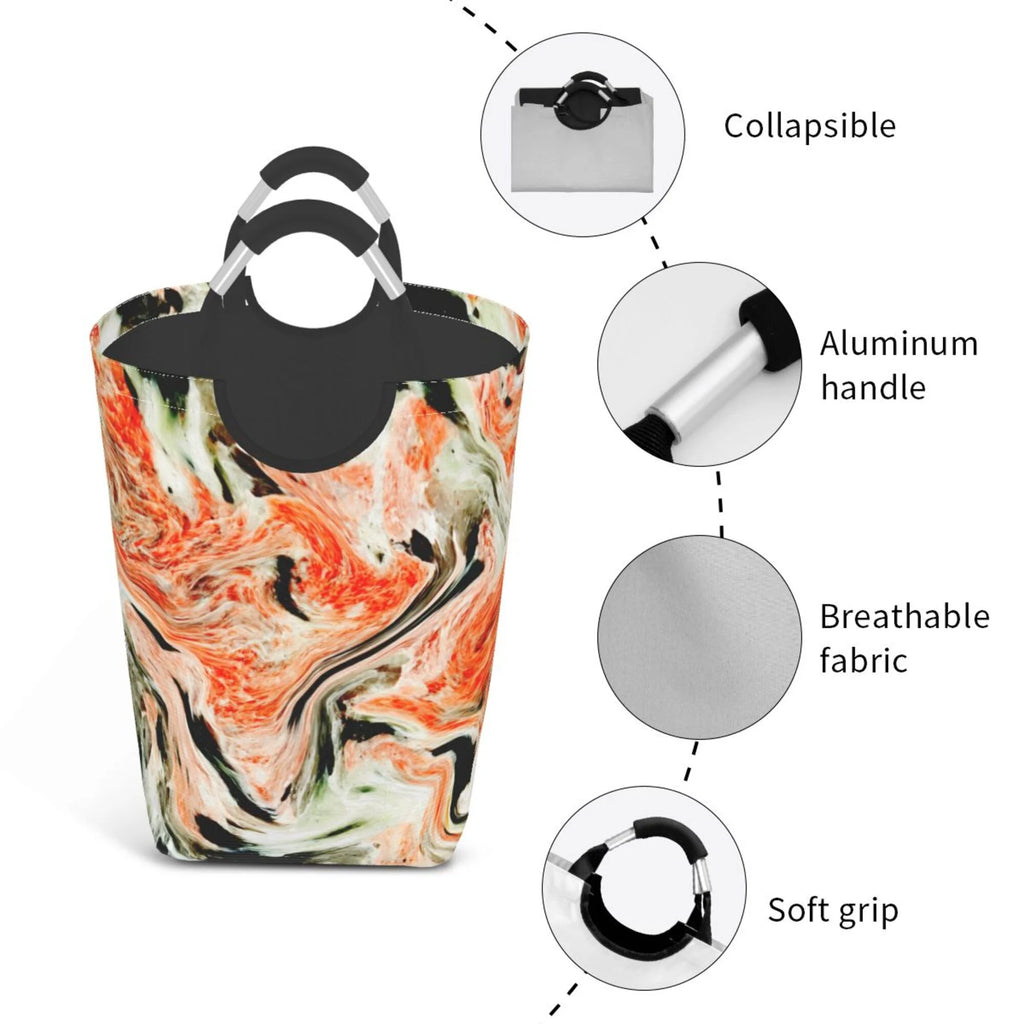 50L Rectangular Waterproof Foldable Laundry Hamper S6486