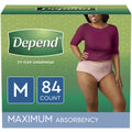 Incontinence Underwear for Women Maximum Absorbency M Blush 84 Count I7313