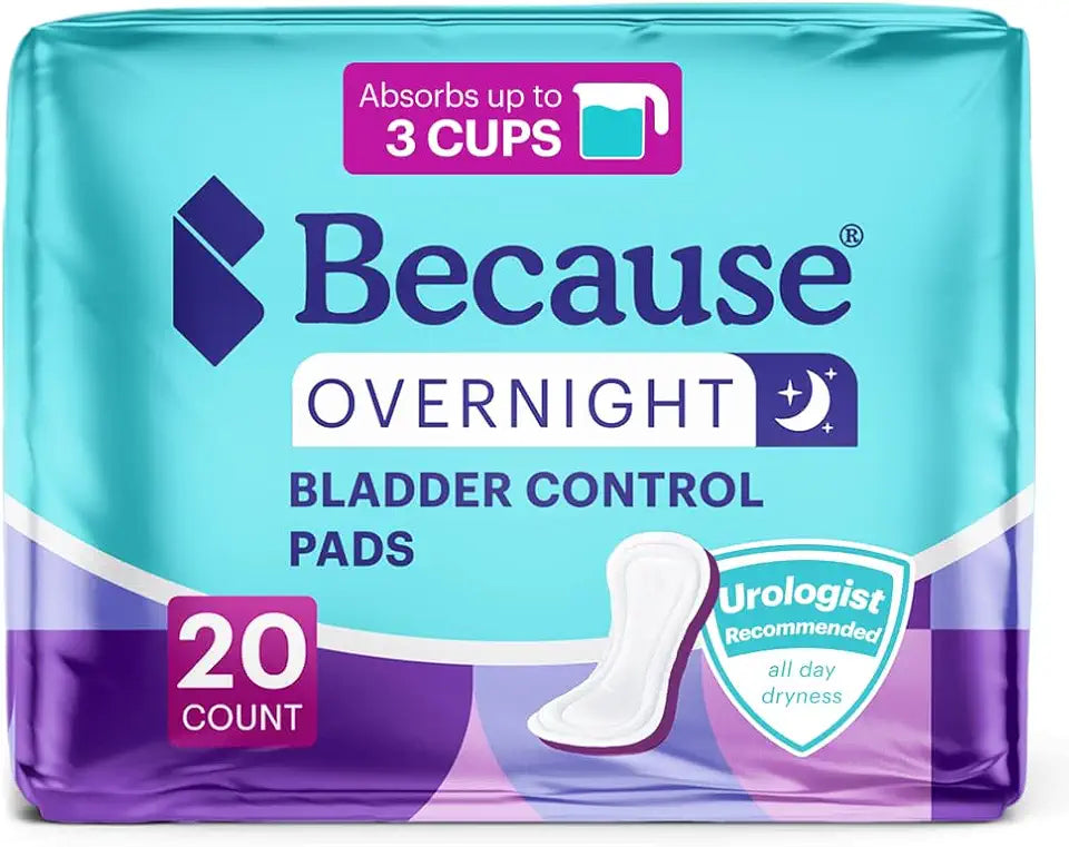 Incontinence Pads for Women, Extra Heavy Absorbency, 20 Count Z191084