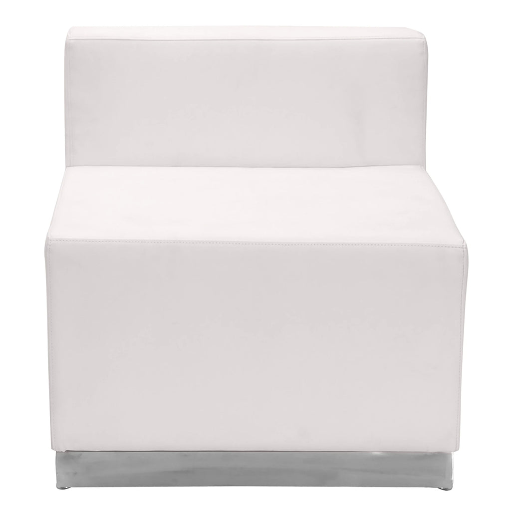White 6 Piece Reception Seating D969296