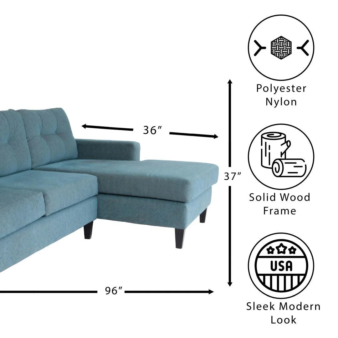 L-Shaped Sectional Sofa L125