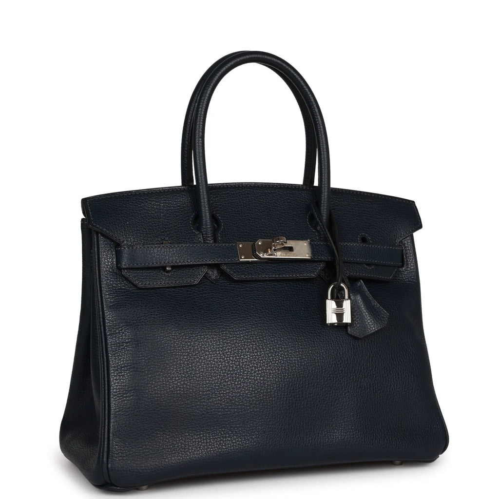 Pre-owned Bleu Indigo 30 Handbag K9441