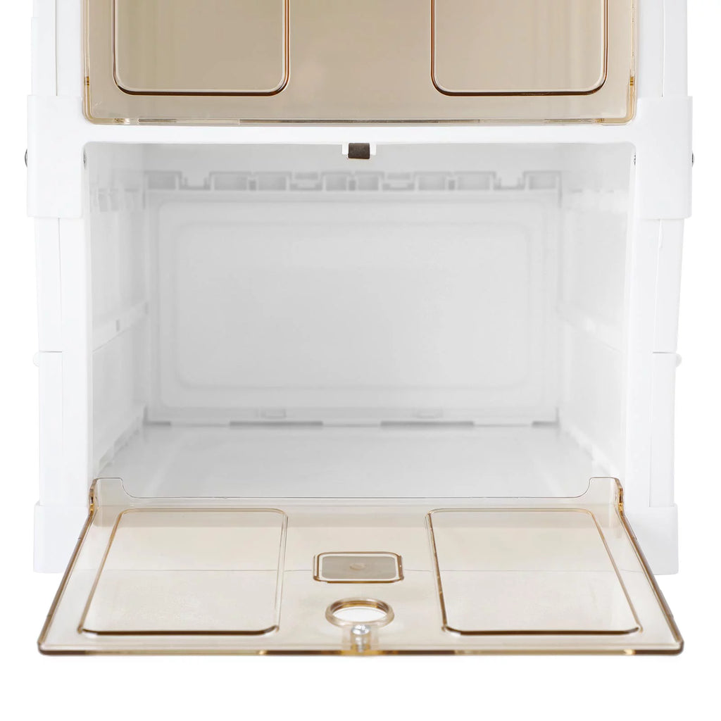 Shoes Box Organizer Containers with Lids O519