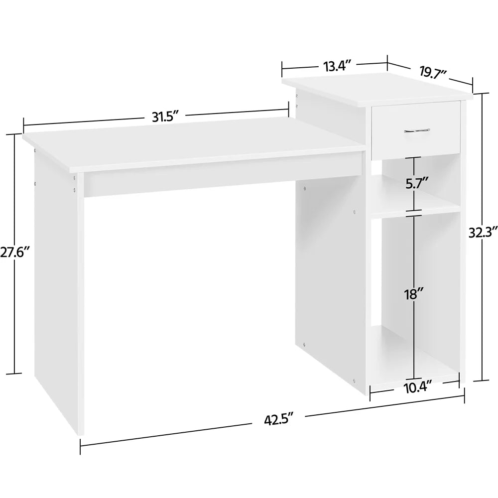 Computer Desk with Drawer H2471