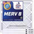 20x66.5x1 MERV 8 Pleated HVAC Air Filter 4-Pack J33143