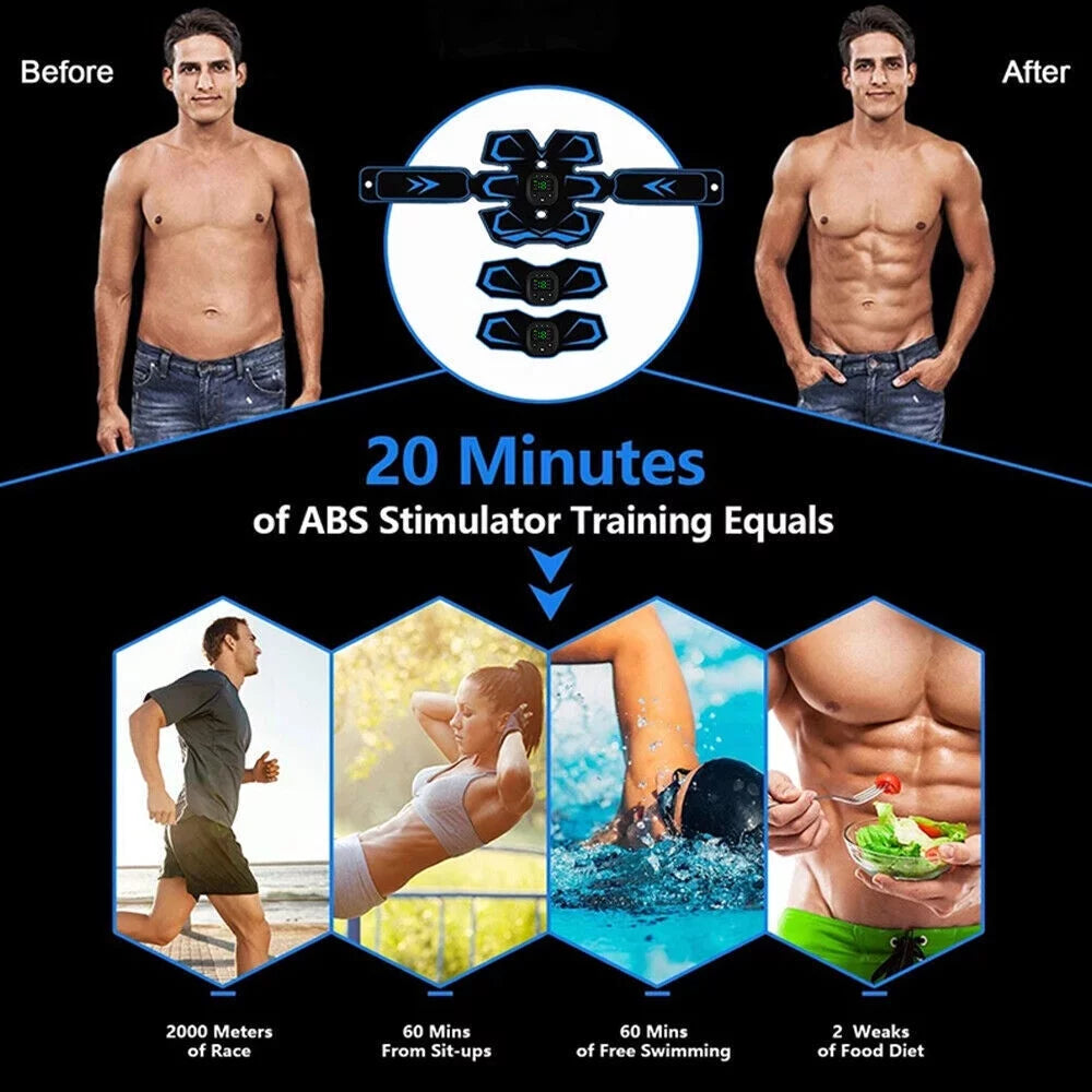 Fitness Belts Abdominal Muscle Trainer C3817