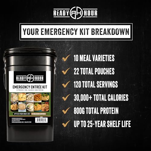 Emergency Meal Entrées 120 Servings B6373