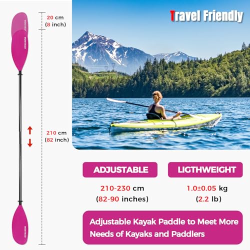Adjustable Carbon Fiber Kayak Paddle R34413