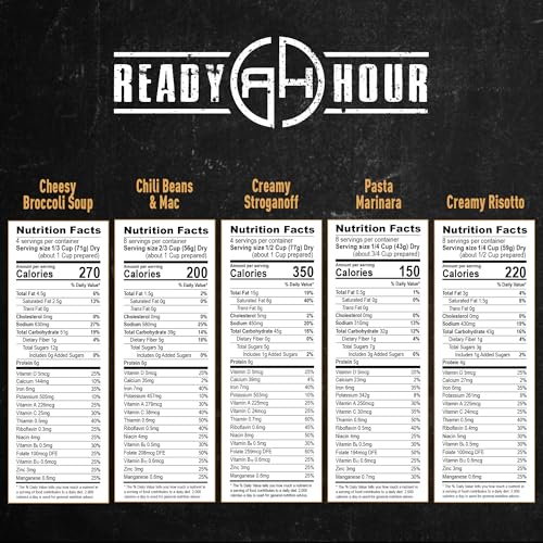 Emergency Meal Entrées 120 Servings B6373