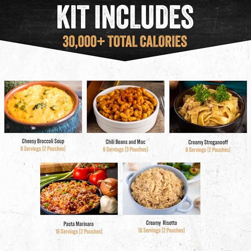 Emergency Meal Entrées 120 Servings B6373