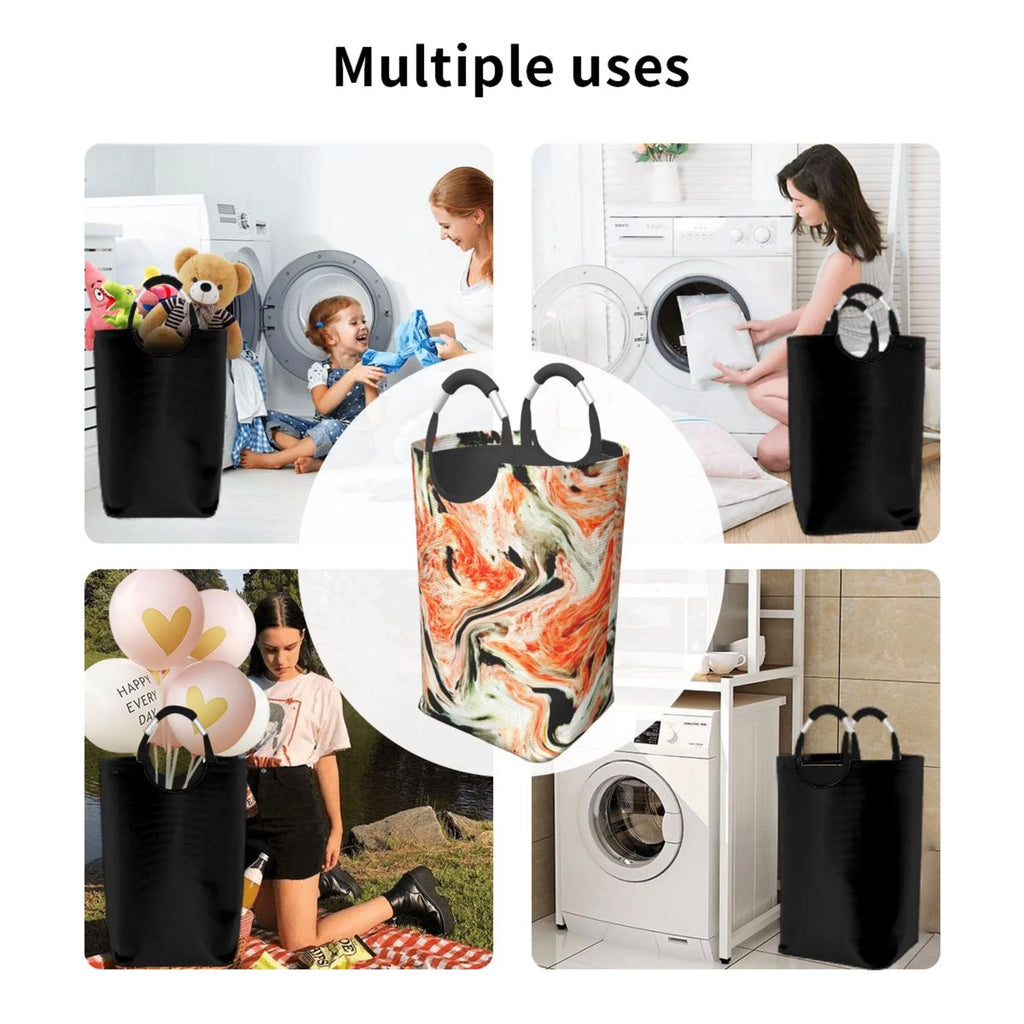 50L Rectangular Waterproof Foldable Laundry Hamper S6486