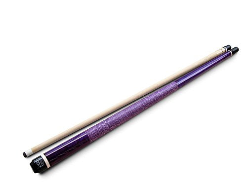 Purple Maple Pool Cue, Purple Case, Glove X8152