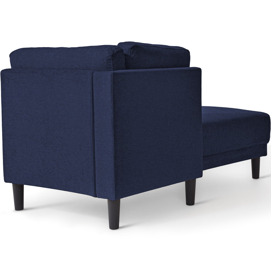 65" Fabric Upholstered Corner Lounge Chair K720624