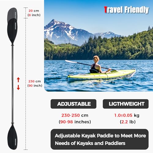Adjustable Carbon Fiber Kayak Paddle R34413