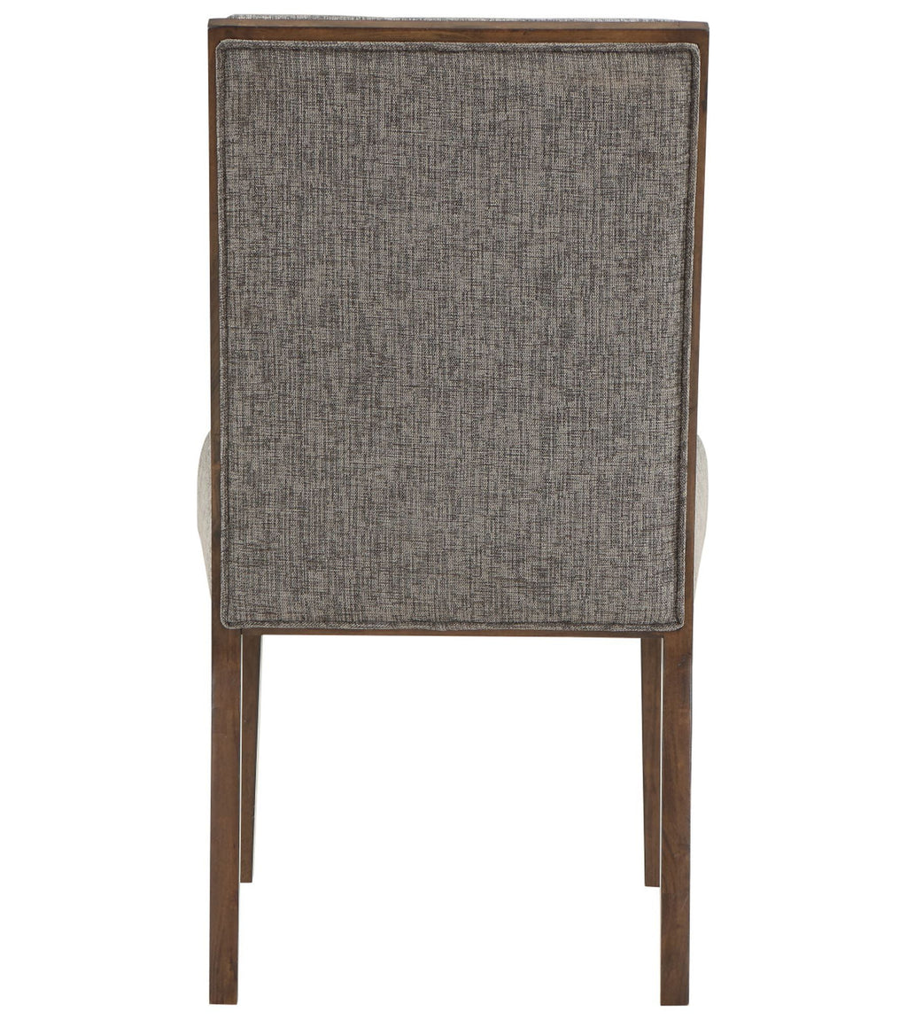 Gray Upholstered Side Chair Set of 2 O2499