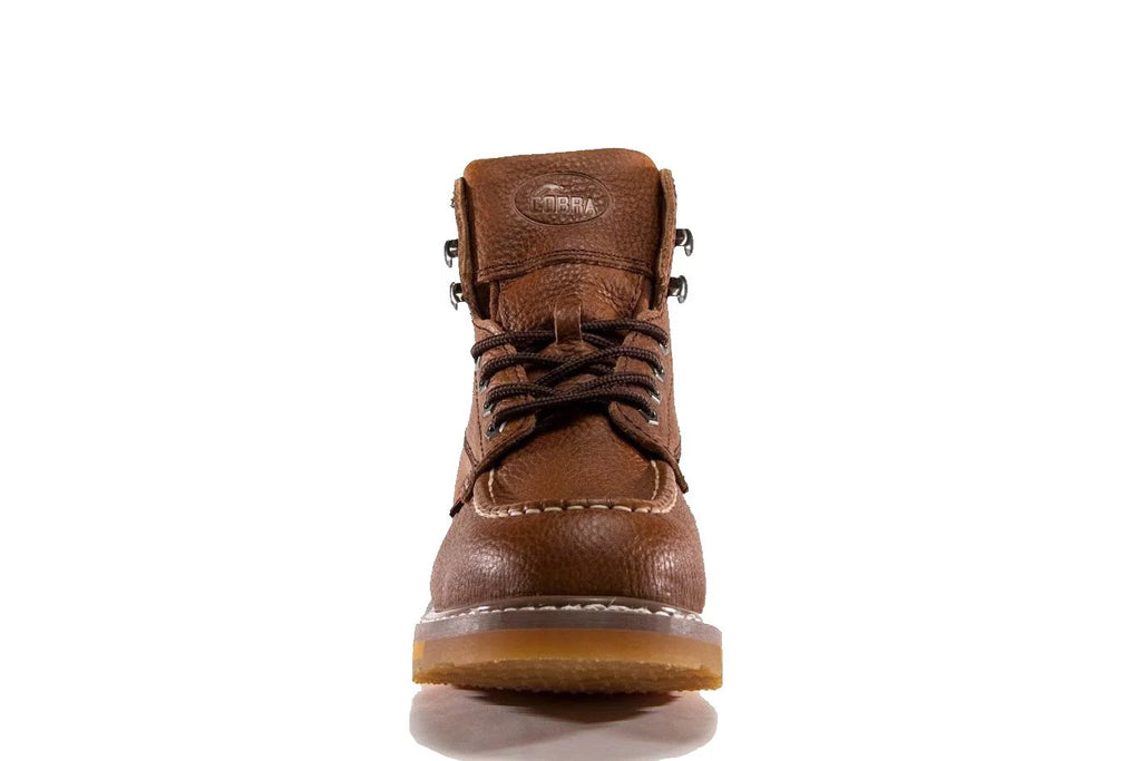 Dark Brown Genuine Leather Work Boots G701068
