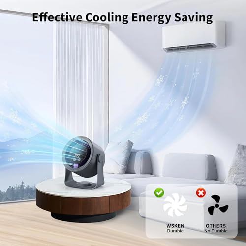 Rechargeable Portable Desktop Circulation Fan with 4000mAh Battery L620810