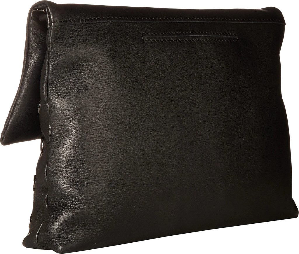 Large Leather Purse With Strap And Zipper L77583