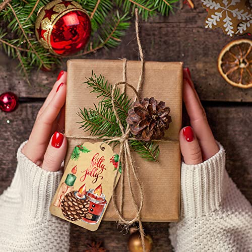 Christmas Gift Tags 60 Count with Untied String A174473