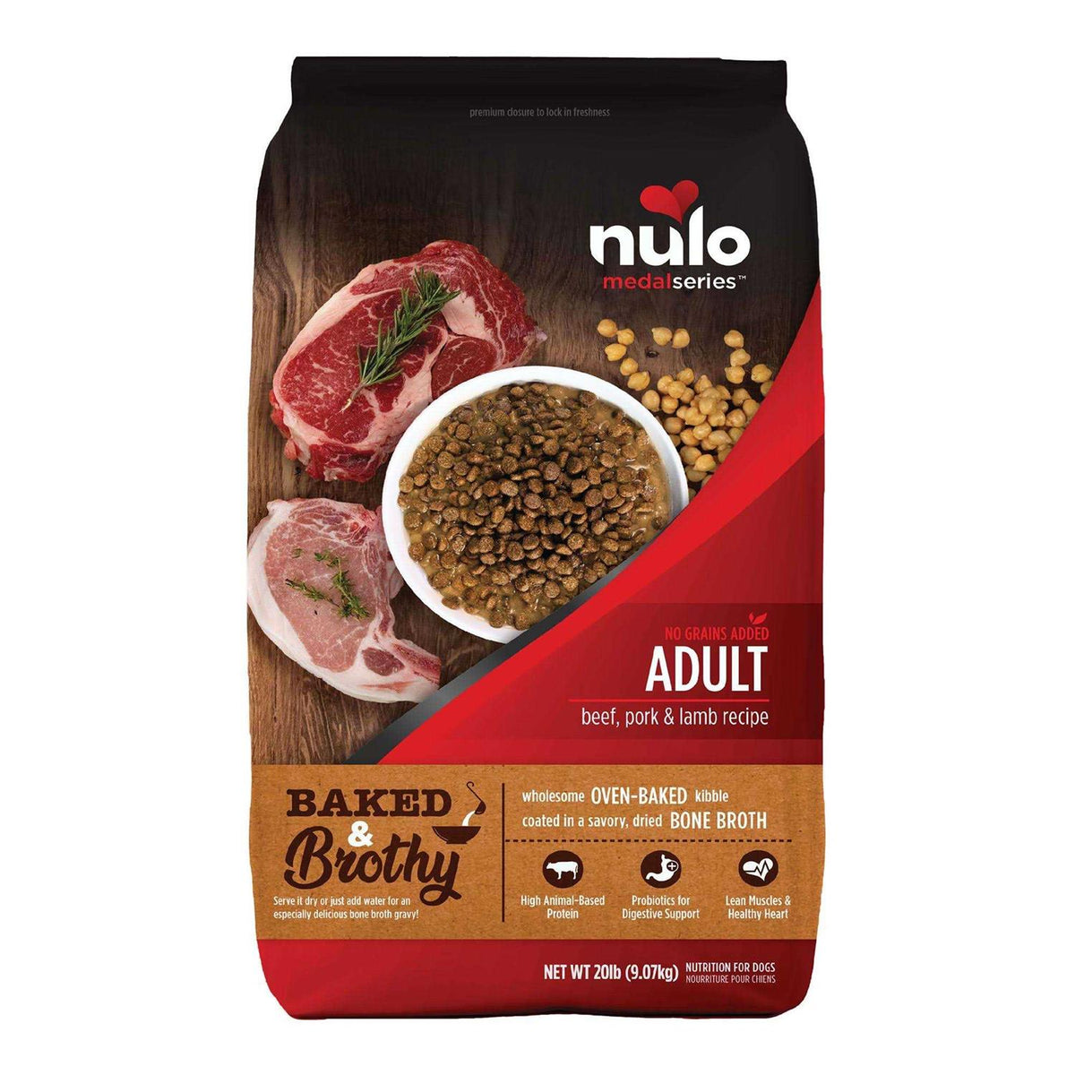 High-Protein Beef Adult Dry Dog Food A3915