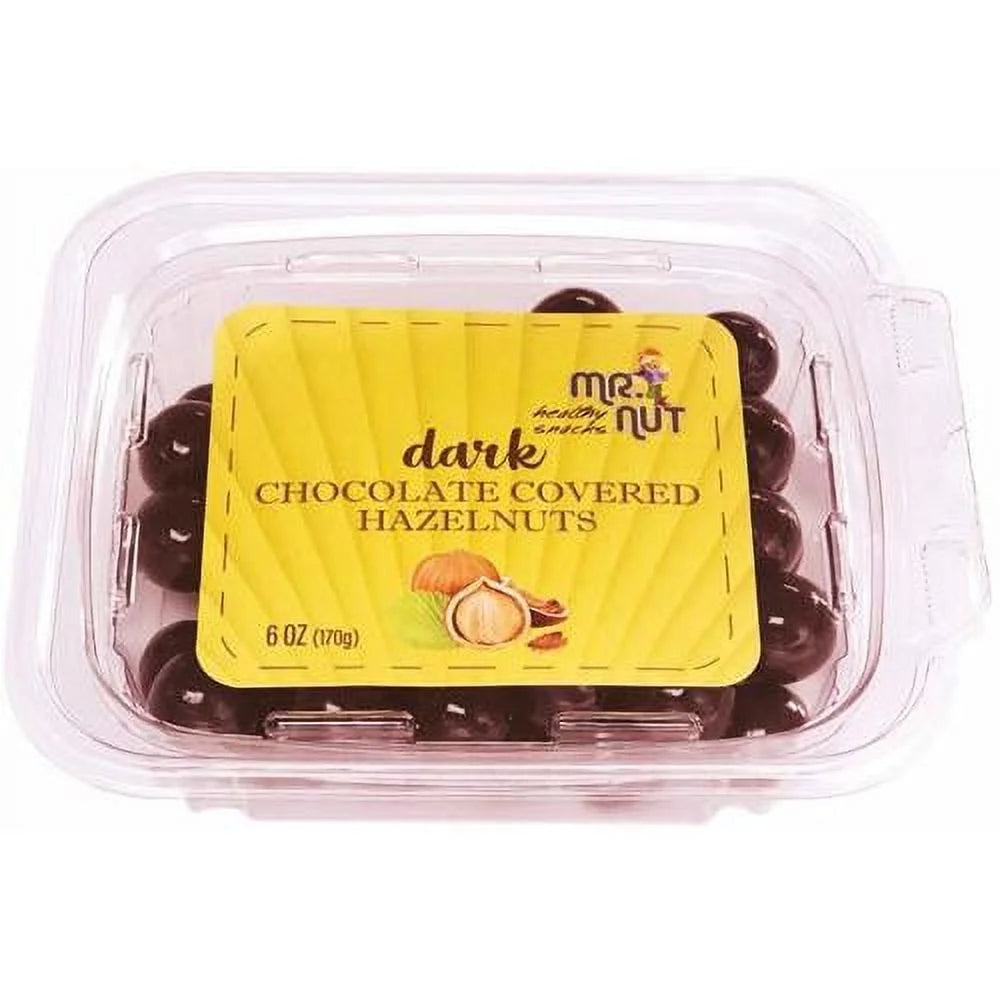 Dark Chocolate Covered Hazelnuts 1 Pack W995
