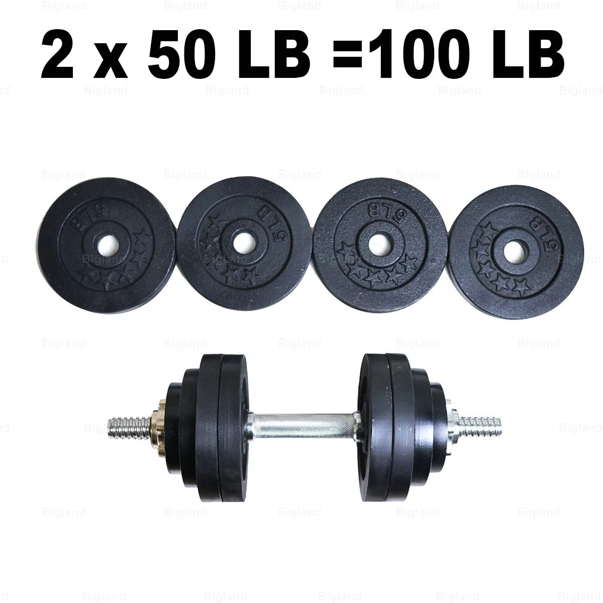 Adjustable Dumbbells Set 105lb W7652