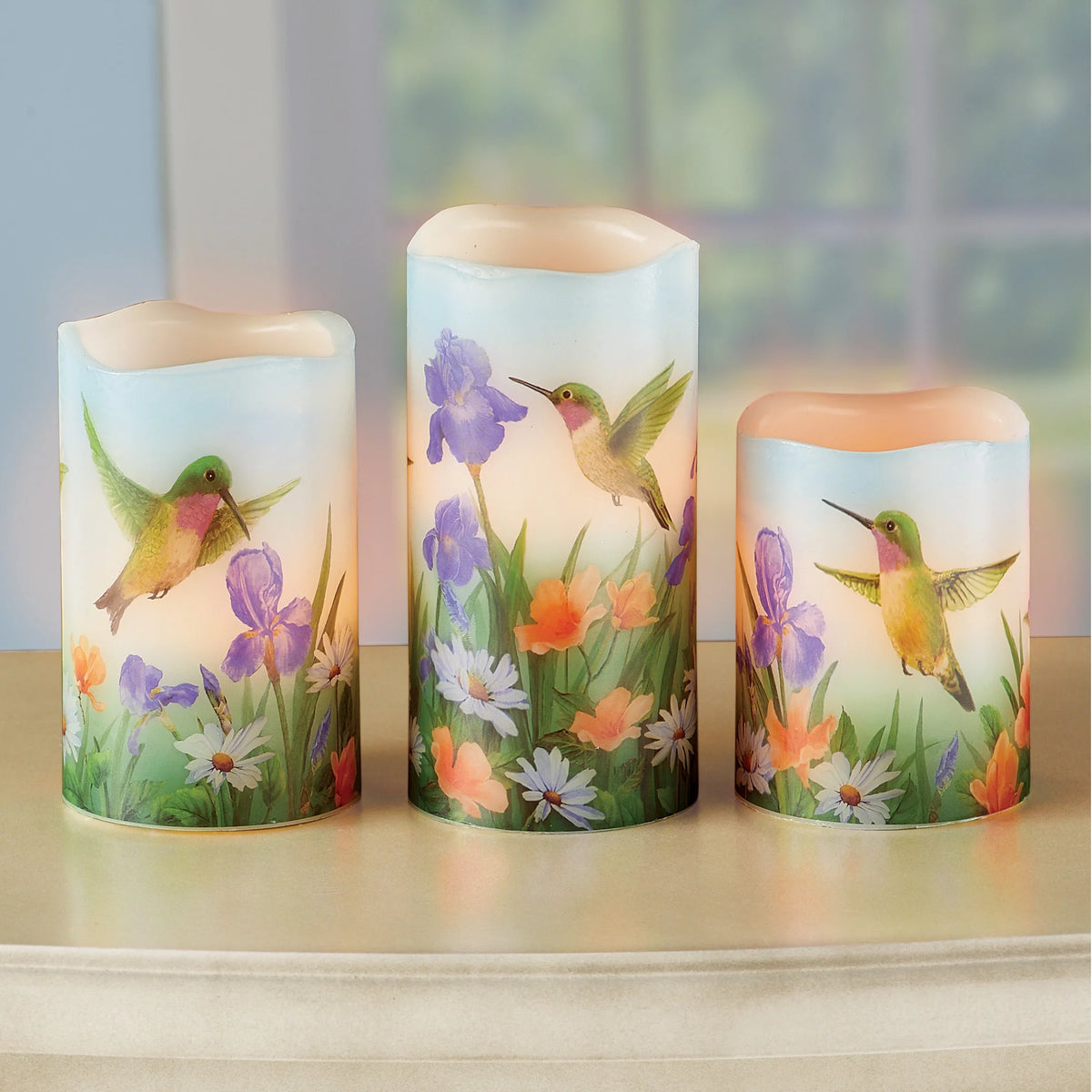 Flameless Candle Set of 3 K376