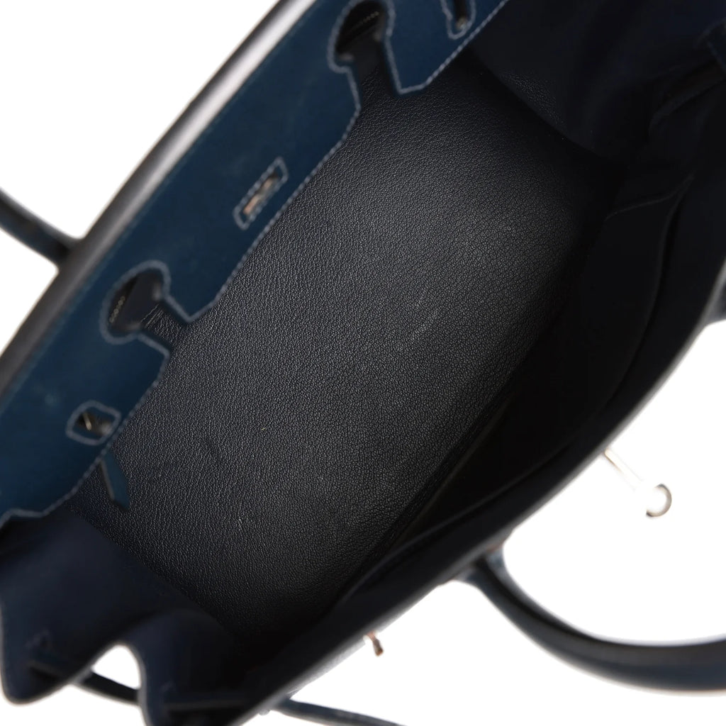 Pre-owned Bleu Indigo 30 Handbag K9441