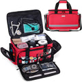 Nurse Bag with Inner Dividers and No-Slip Bottom D826