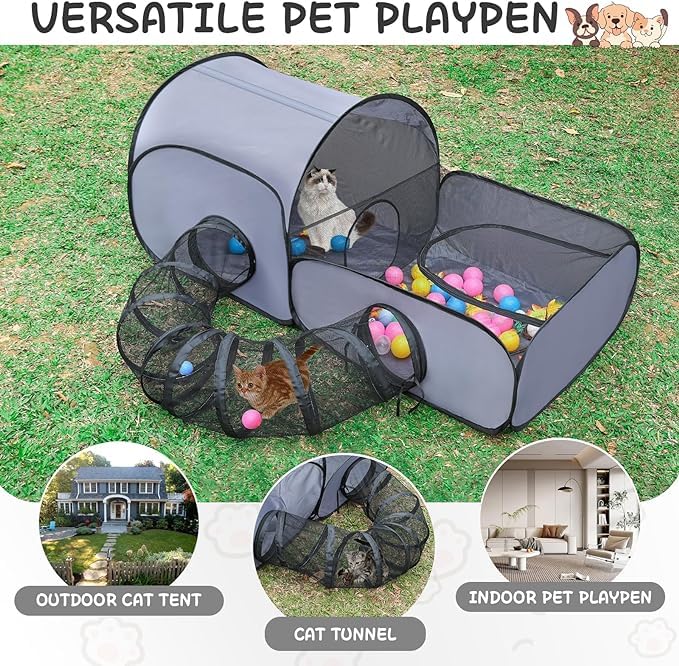 Portable Pet Playpen with Carry Bag H640