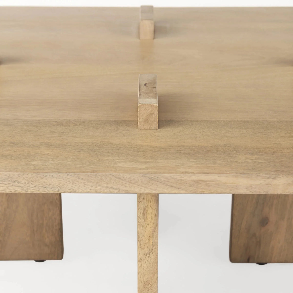 Light Natural Brown Wooden Coffee Table W906