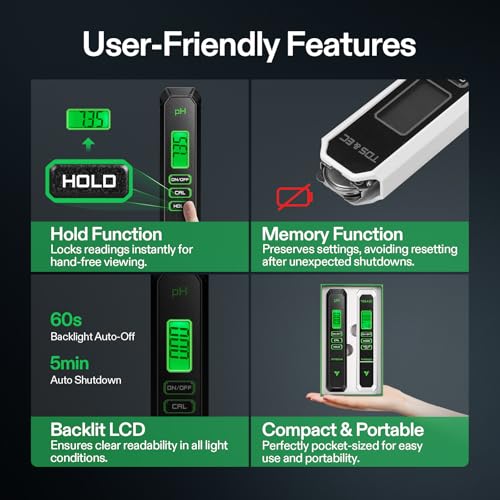 Digital 0.01pH High Accuracy Pen Type pH Meter E622