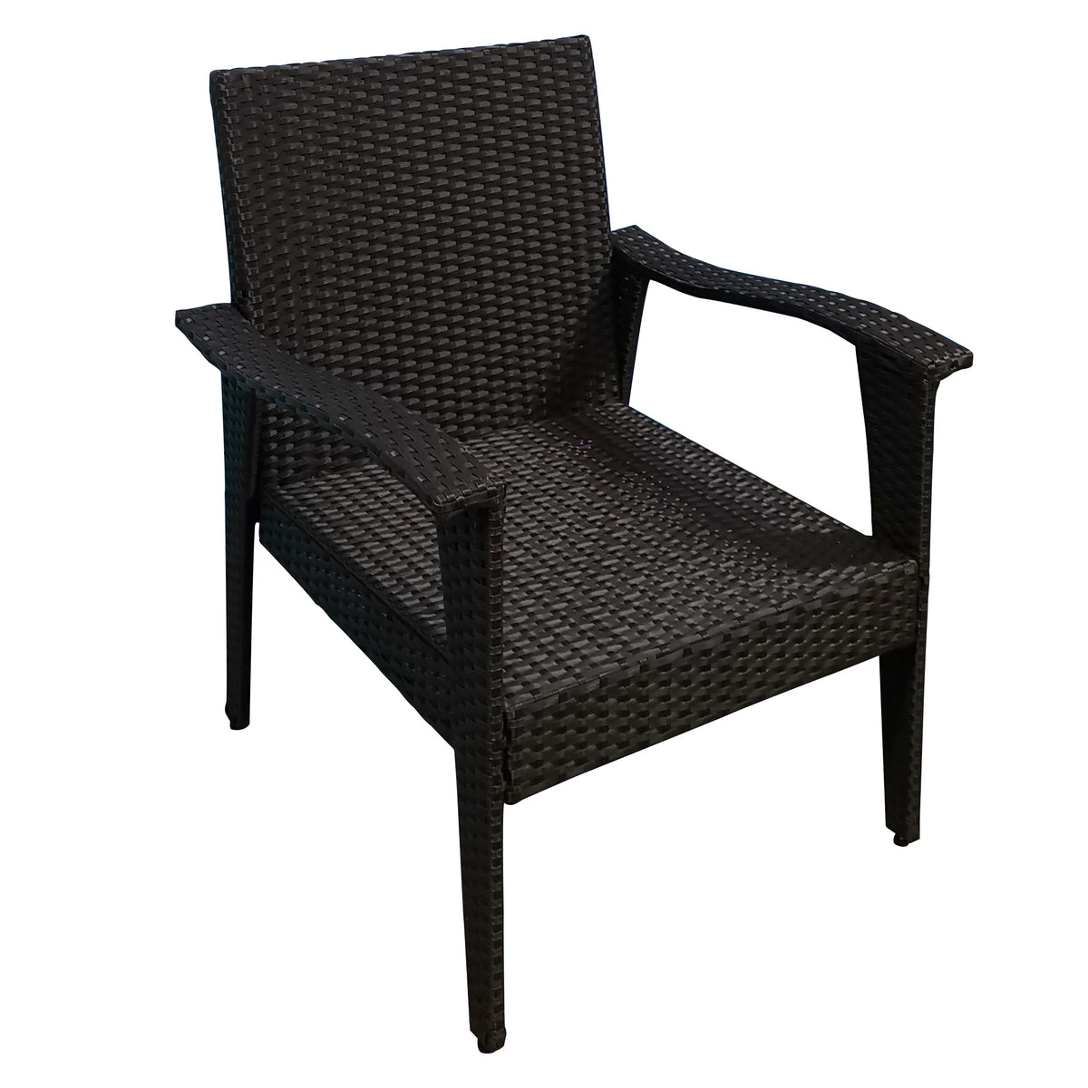Set of 2 Outdoor Rattan Wicker Lounge Chairs E67870