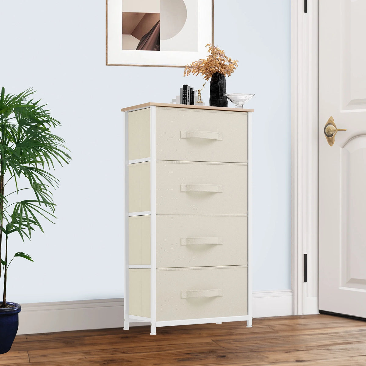 Fabric 4 Drawer Dresser A998346