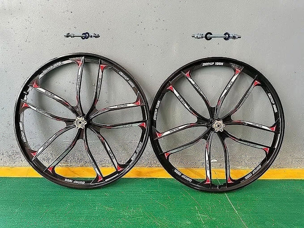 26" Bike Mag Wheel Set & Bicycle Suspension Fork Y279