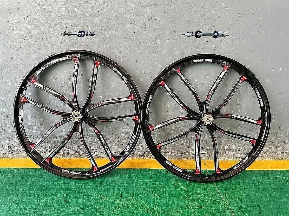 26" Bike Mag Wheel Set & Bicycle Suspension Fork Y279