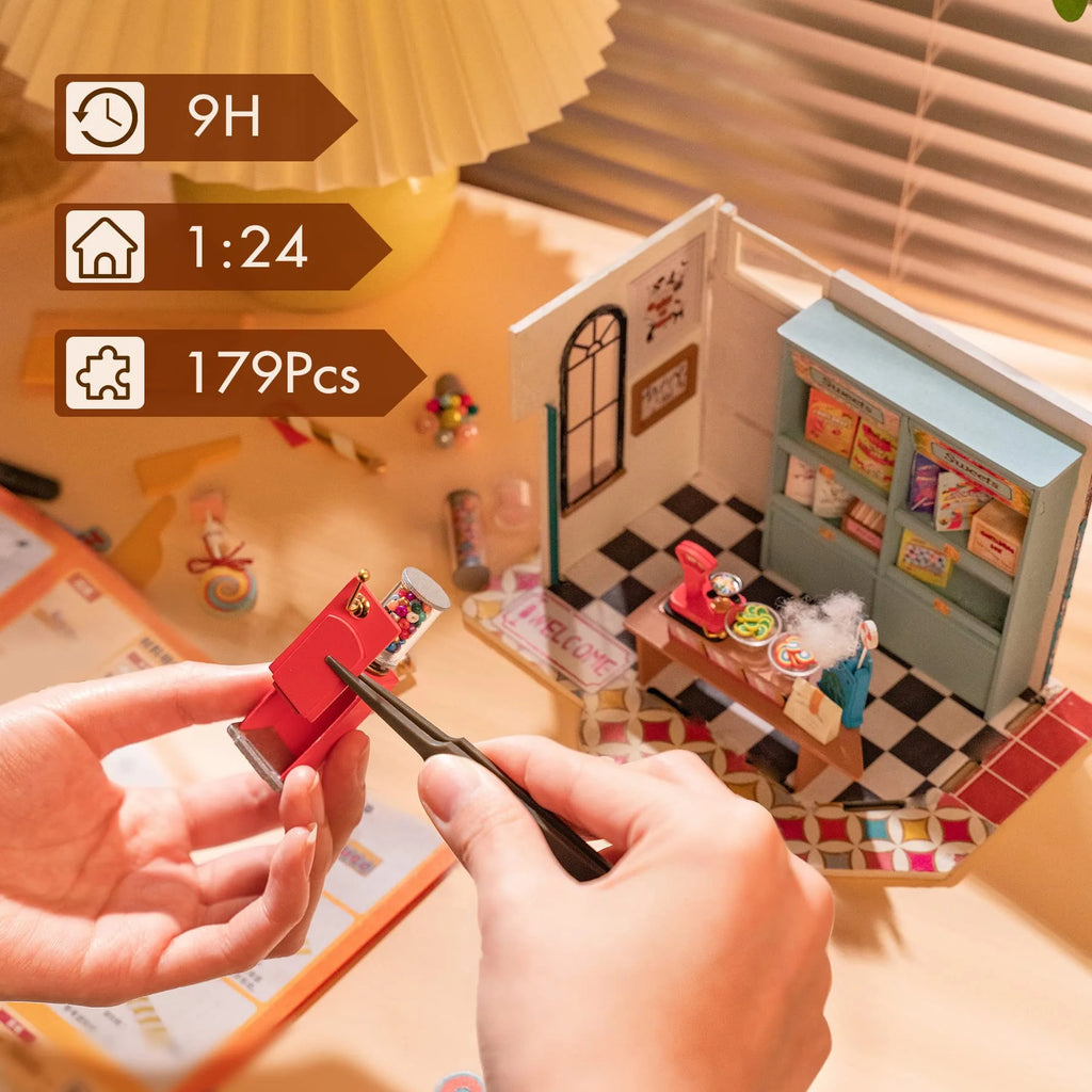 DIY Miniature House Kit 1:24 Scale L663