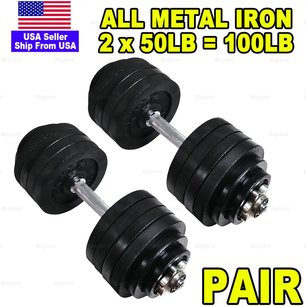 Adjustable Dumbbells Set 105lb W7652