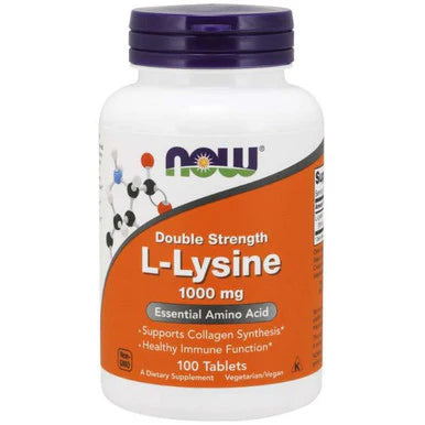 L-Lysine 1,000mg Double Strength F7928