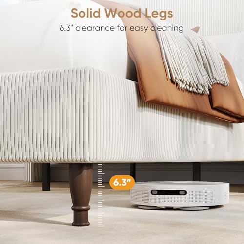 Queen Size Upholstered Platform Bed with Tall Headboard N90061